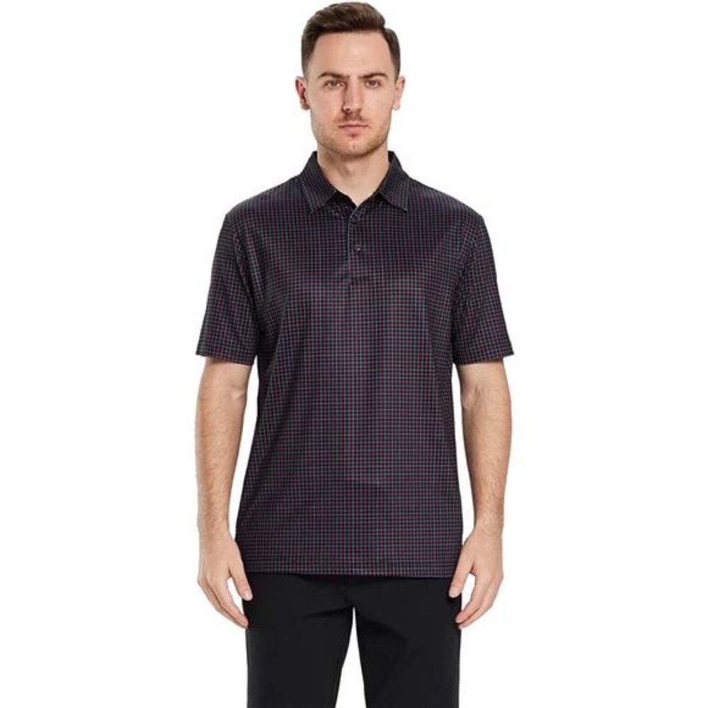 Golf Shirts for Men Dry Fit Short Sleeve Performance Moisture Wicking Polo Shirt